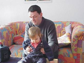 Stephan mit Lea
